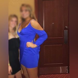 Blue formal dress